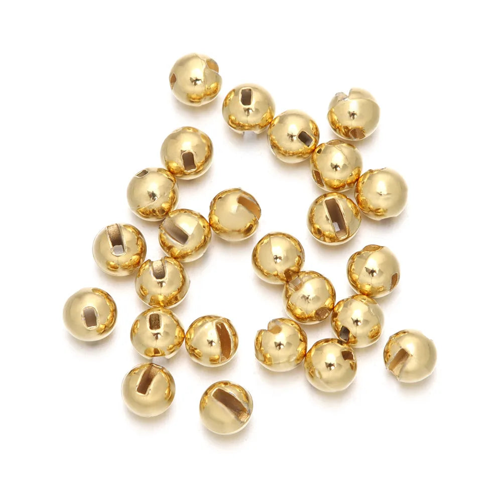 Slotted Tungsten Beads 2.5-4mm (25 Pack)