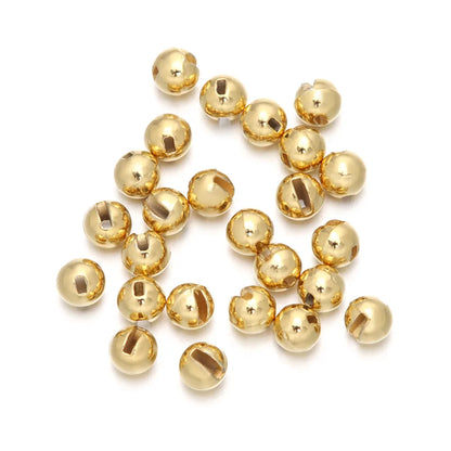 Slotted Tungsten Beads 2.5-4mm (25 Pack)