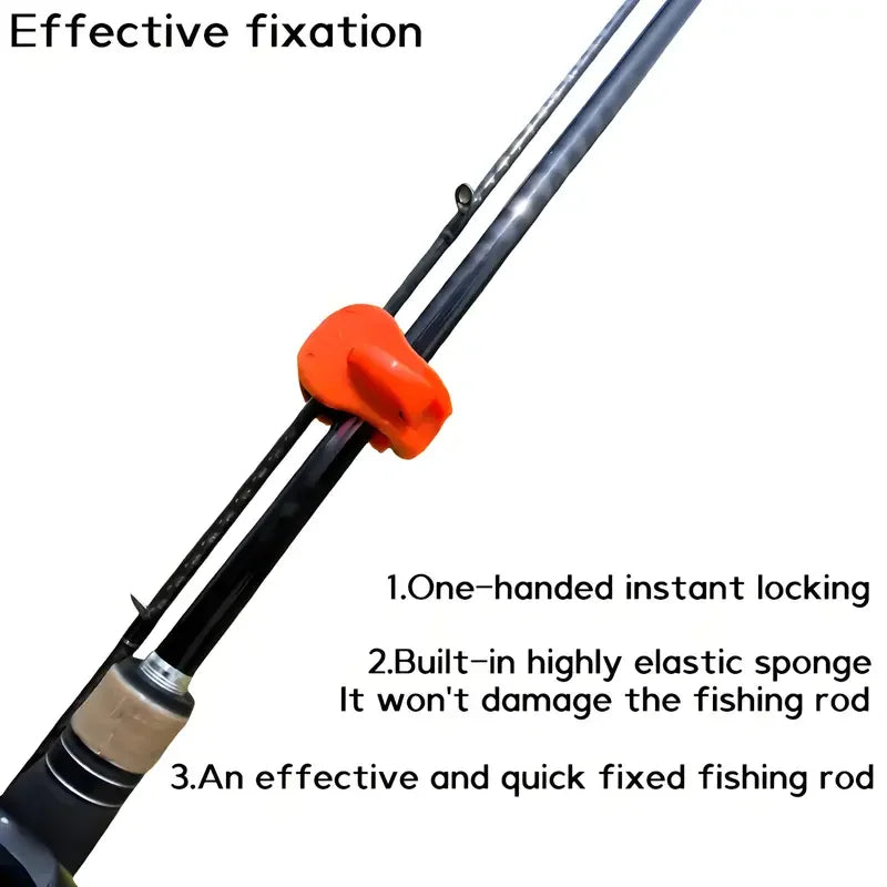 Quick-Attach Fishing Rod Clips (2 Pack)