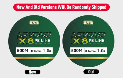 LEYDUN 8 Strand PE Braided Line 500m