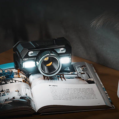 WARSUN WD09 Powerful Led Headlamp Headlight Zoom Head Lamp Flashlight 18650 battery USB Rechargeable Fishing Lantern Head Torch