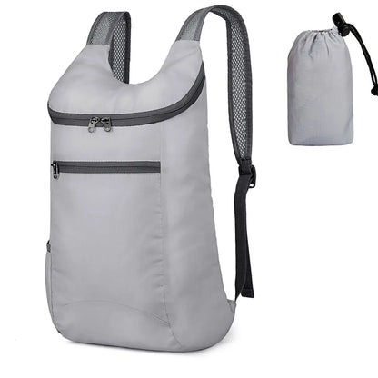 1pc Weekend Travel Bag, Foldable Waterproof Tear-resistant Lightweight Backpack, Large Capacity Travel Business Backpack, Sports