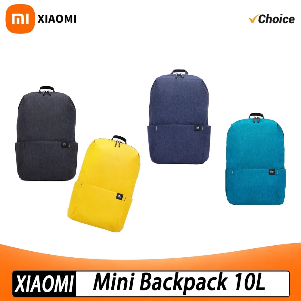 Xiaomi Colorful Small Backpack Men's and Women's Shoulder Bag Outdoor Waterproof Ultra-lightweight Student Portable Sports Bag -
