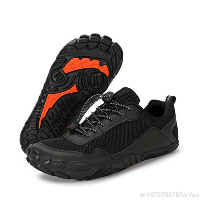 Men’s Minimalist Trail Running Barefoot Shoes – Wide Toe Box, Zero Drop, Aqua Sock Shoes for Hiking, Kayaking & Surfing