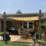 Shading Beige Sunshade Net Garden Plant Shed Shading Sail UV Protection Outdoor Pergola Sun Cover Swimming Pool Awning