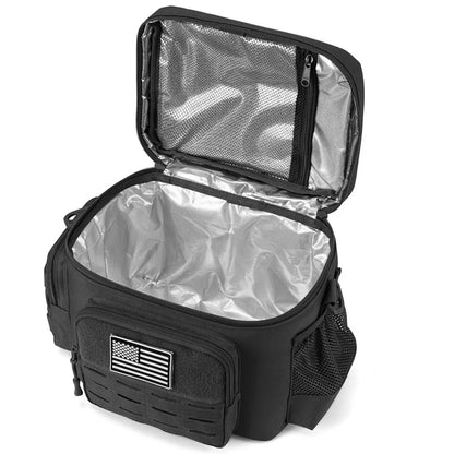 Tactical Thermal Cooler Bag Outdoor Heavy Duty Lunch Box Work Leakproof Insulated Durable Lunch Bag For Camping Picnic