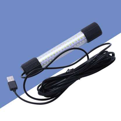 Underwater LED Fishing Light, USB Rechargeable Fish Attractor
