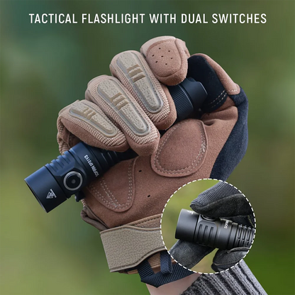 Sofirn SP31 V3.0 Powerful Tactical Flashlight SST40/519A 2000lm 18650 LED Torch USB C Rechargeable Light Lamp with Dual Switch