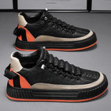 Men’s Platform Sneakers 2025 – Vulcanized Casual Running Shoes for Men (Large Sizes 39-46)