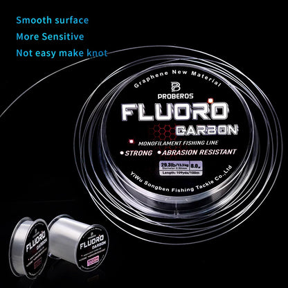 PRO BEROS Fluorocarbon Coated Line 100m (2.2-29.3 lb)