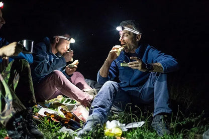 6 Modes Motion Sensor XPE+COB LED Headlamp Flashlight USB Rechargeable Waterproof Camping Head Lamp Running Fishing Headlight