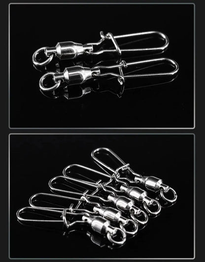 GOBAIT Ball Bearing Swivel Snap Kit (20 Pack)