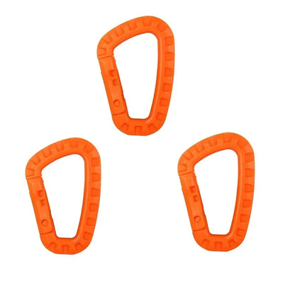 1/2/3/4/6pcs Tactical Carabiner Carabina Karabiner Clip Plastic Cadet Hiking Camping