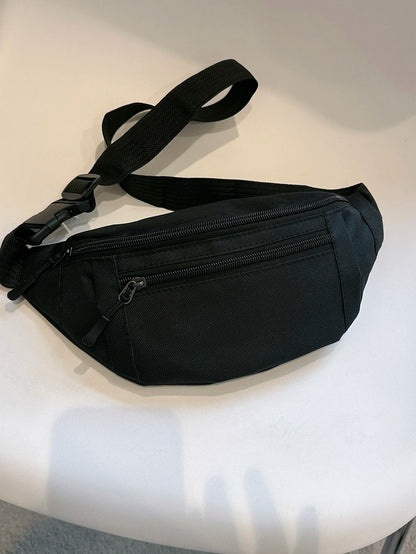 Fanny Pack Sports Festival Workout Traveling Running Large Crossbody Casual Hands-Free Wallets Waist Pack Phone Bag