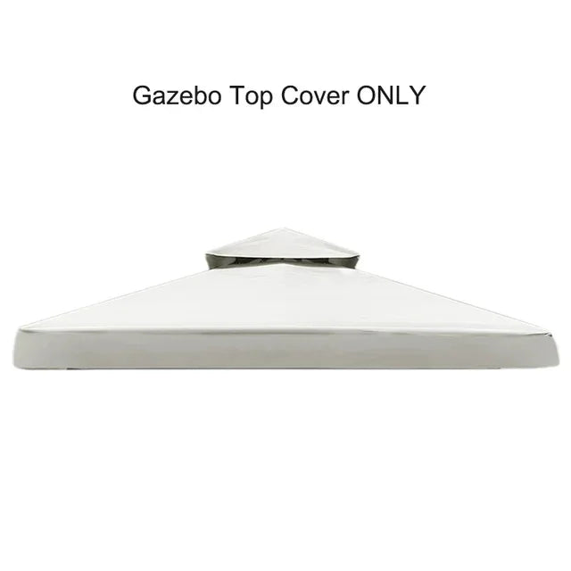 Grill Gazebo Replacement Canopy Roof, Outdoor BBQ Gazebo Top, Double Tiered Shelter Cover Roof ,for Yard Patio Garden Sunshade