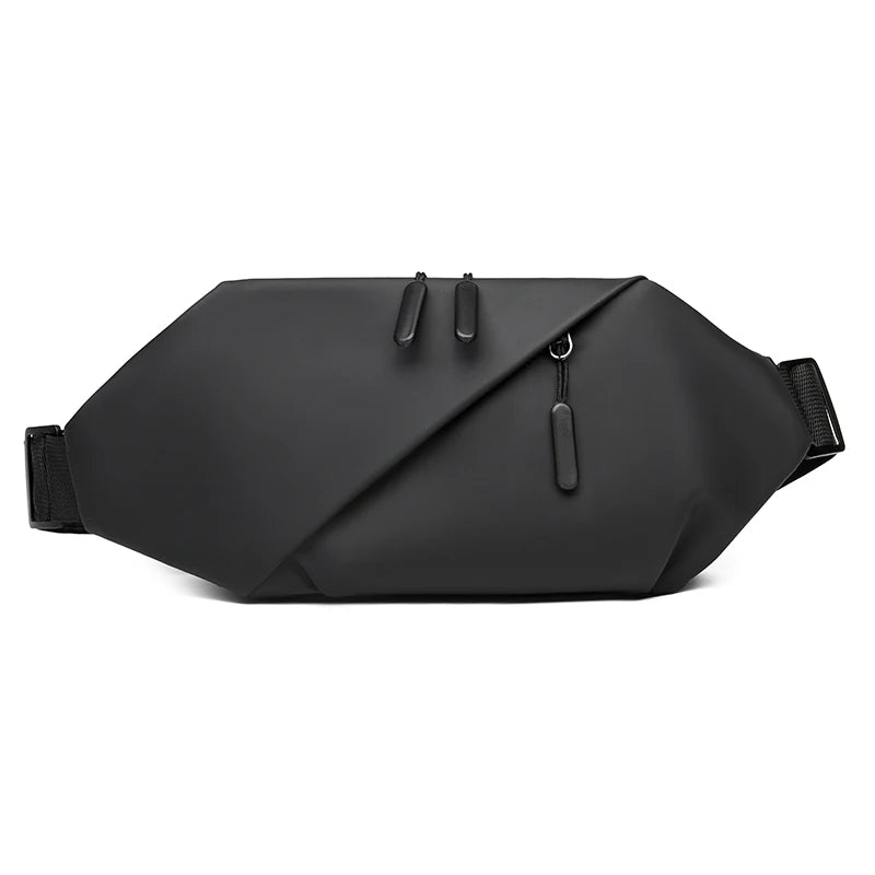 Men Minimalist Outdoor Sports Running Jogging Waist Bag Man Waterproof Fanny Pack Stylish Cross Body Belt Bag Waist Bag for Men