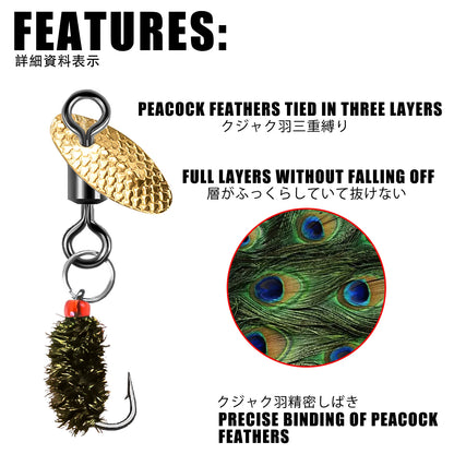 Spinner Scud Flies for Trout (5 Pack)