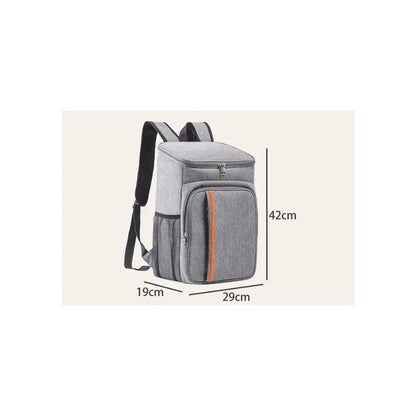 18L Portable Thermal Lunch Bag Food Box Durable Waterproof Cooler Ice Insulated Case Camping Oxford Dinner Backpacks Icebox