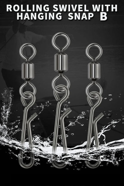 Rolling Swivel Snaps (10-50 Pack)