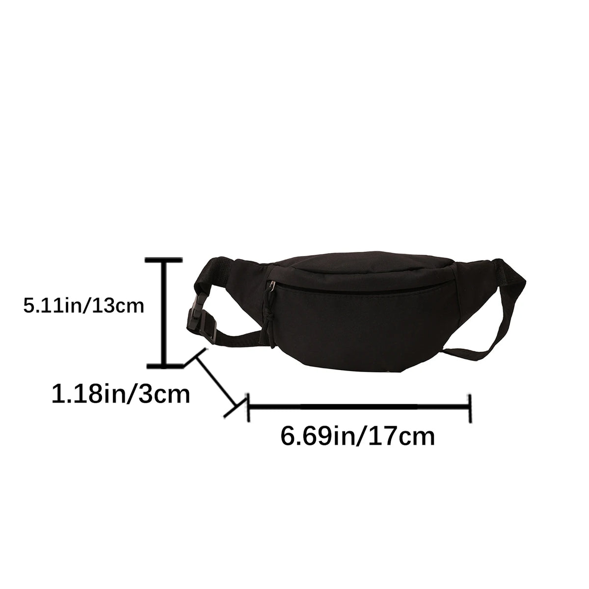 Fanny Pack Women Men Waist Bag Sports Traveling Workout Casual Crossbody Bags Holder Sling Bag Chest Bag