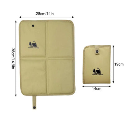 Outdoor Hiking Portable Oxford Cloth Foldable Moisture-Proof Cushion Dirt Proof Picnic Mat Camping Insulation Beach Mat