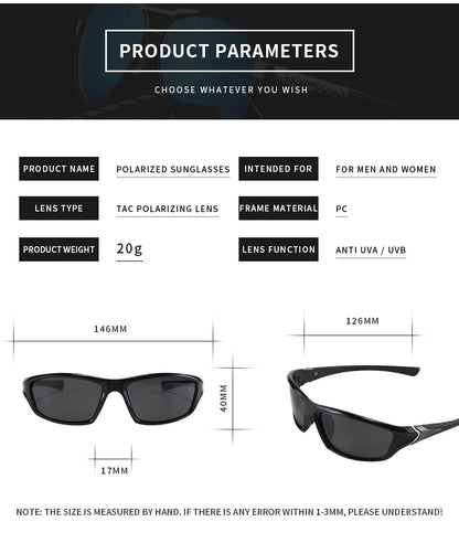 Polarized UV400 Fishing Sunglasses