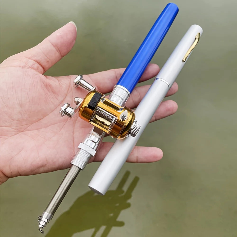 Pocket Ice Fishing Rod & Reel Combo
