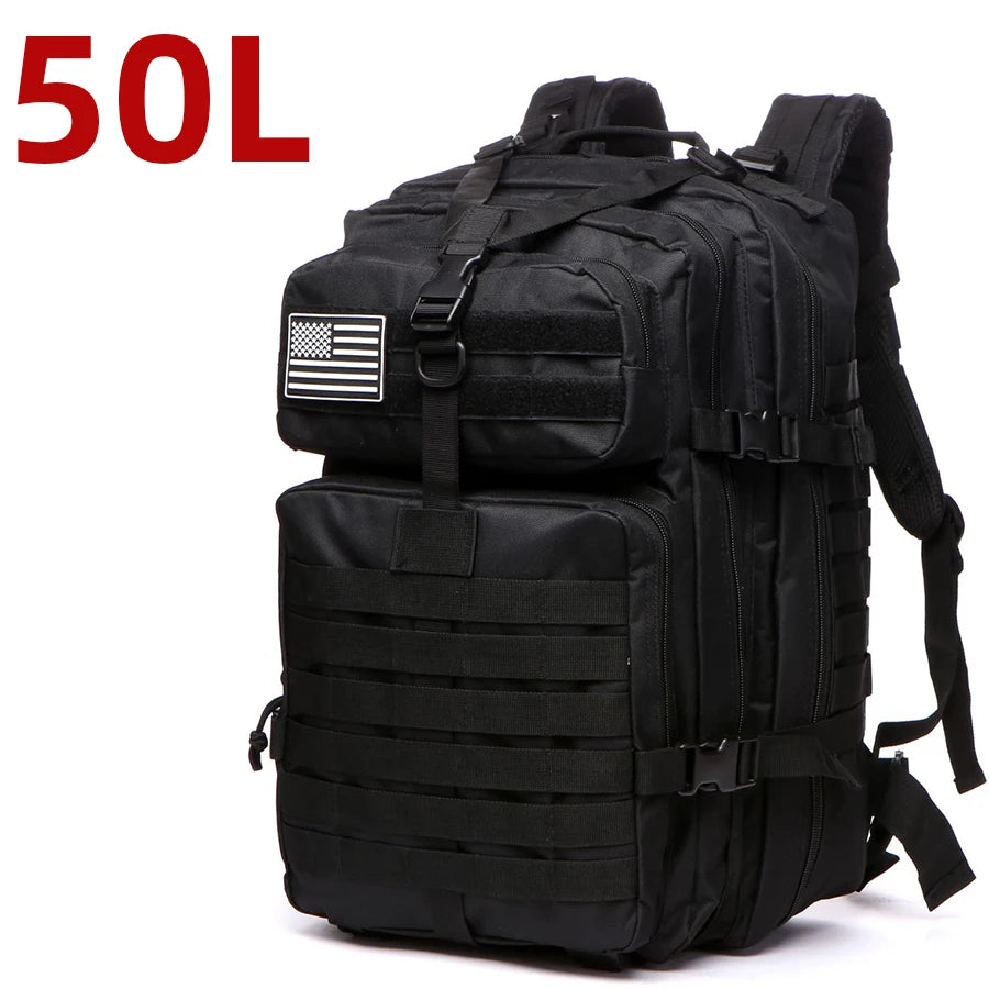 25L/50L Waterproof Tactical Hiking Backpack