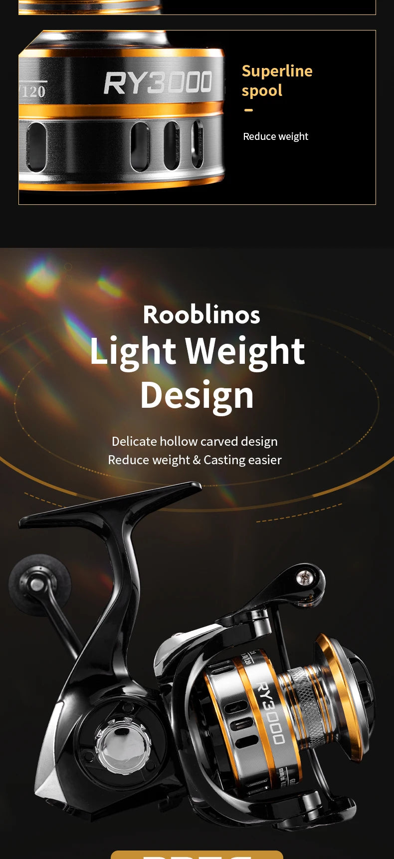 ROOBLINOS RY Spinning Reel