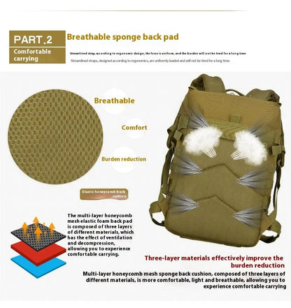 Climbing Outdoor Camouflage Backpack Men Bag Sports Travel Backpack Men Tactical Backpack Large Capacity Men Bags