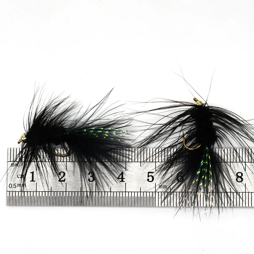 Topranc Beadhead Woolly Bugger Streamers (10 Pack)