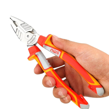 Multifunction Wire Stripper Diagonal Pliers Wire Cutter Long Nose Pliers Side Cutter Cable Shears Electrician Hand Tools