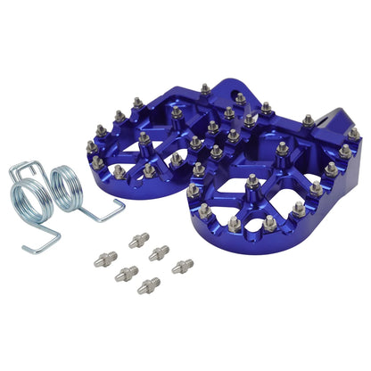 For YAMAHA TW200 PW50 PW80 TTR90 TTR90E Honda CR CRF XR 50 70 80 100 110 KAYO Footpegs Footrests Foot Pegs Rests Pedals
