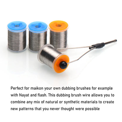 Stainless Steel Dubbing Brush Wire for Fly Tying
