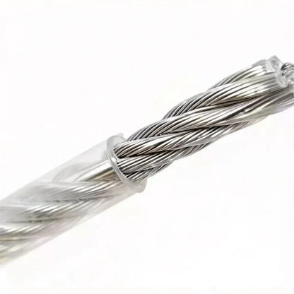 3m-15m Stainless Steel Clothesline, Portable Windproof Indoor/Outdoor Clothes Drying Camping Supplies Clothes Line