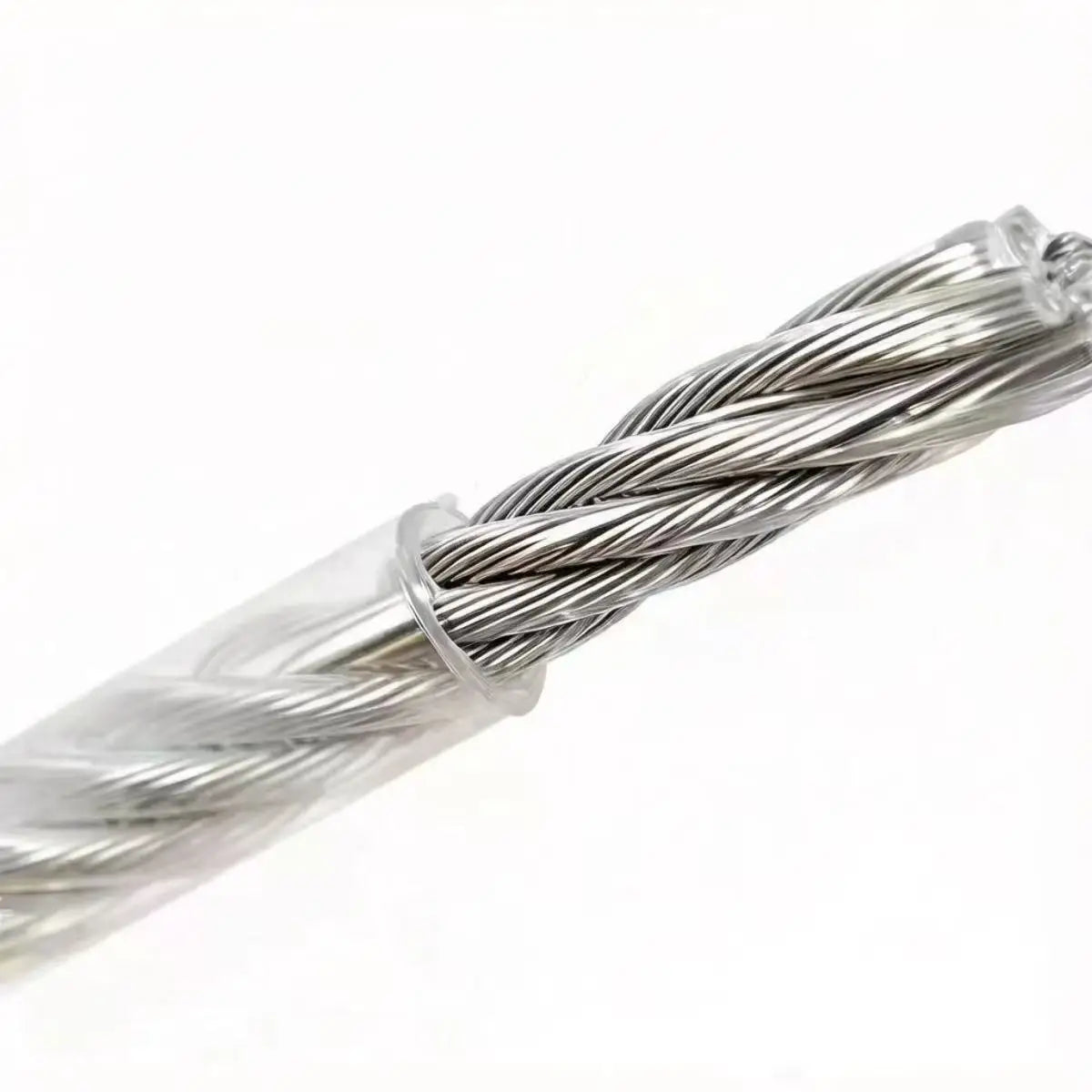 3m-15m Stainless Steel Clothesline, Portable Windproof Indoor/Outdoor Clothes Drying Camping Supplies Clothes Line