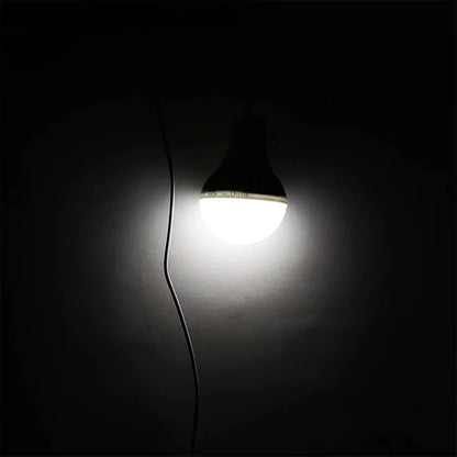 DC5V Led Camping Light 5W/7W Usb Emergency Bulb 3-color Dimmable Hanging Tent Light Barbecue Fishing Repair Outdoor Equipment
