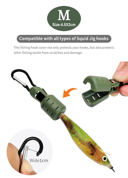 Squid Jig Hook Protector Caps (9 Pack)