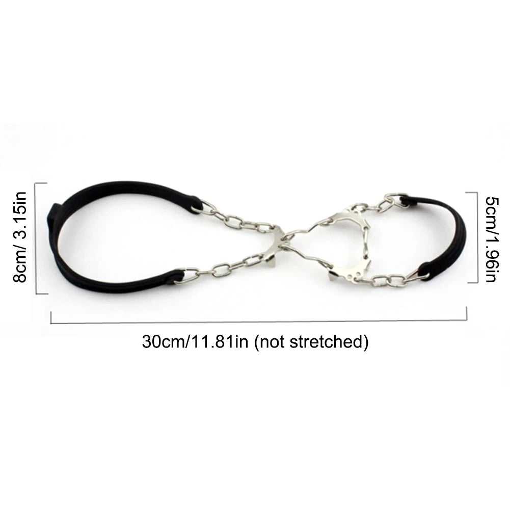 6-Teeth Anti-Slip Crampons | Ice & Snow Cleats for Hiking, Walking & Climbing
