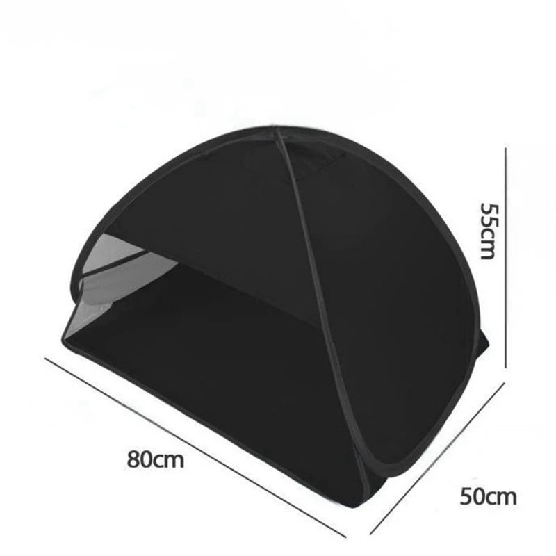 Beach Headrest Sunshade Tent UV-protecting Sunshelter Automatic Opened Portable Outdoor Camping Sunshade Tent For Adults Kids