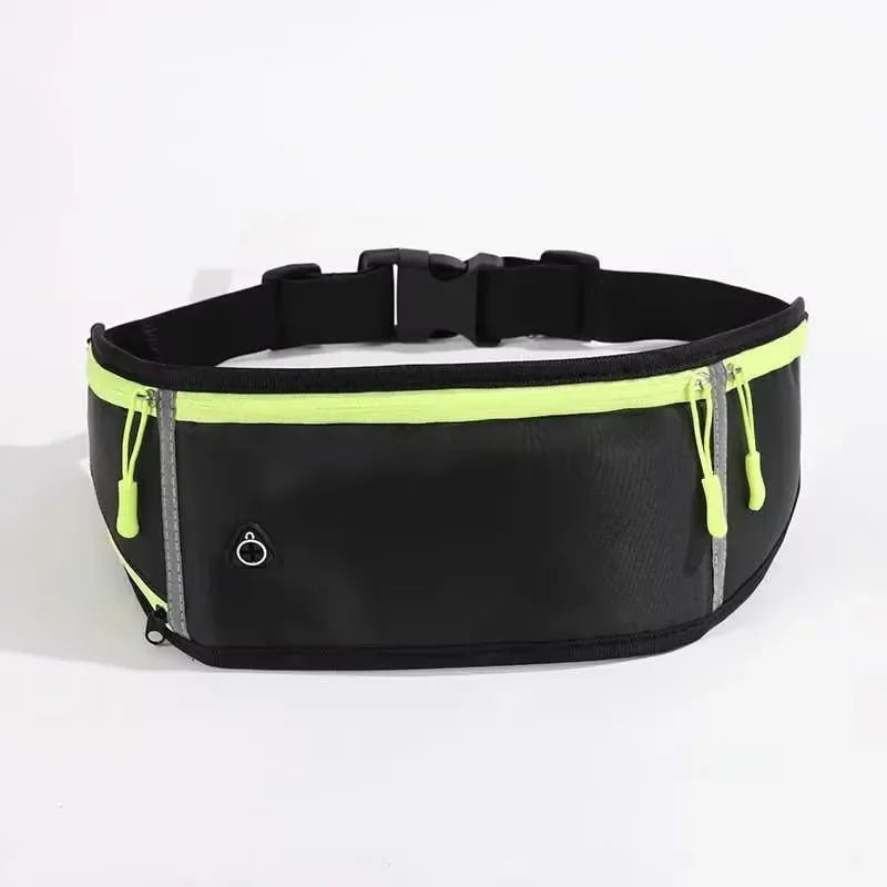 HTMCK Multifunctional Waterproof Waist Bag Portable Fanny Pack Outdoor Running Fitness Phone Belt Bag