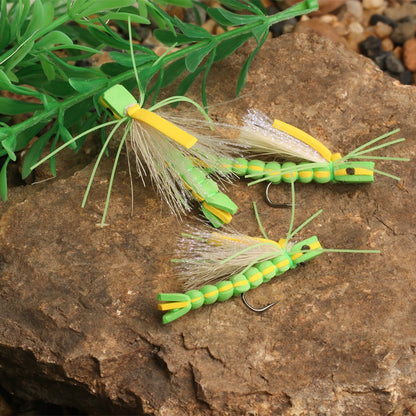 Bimoo Madam Spider Foam Hopper Flies (4 Pack)