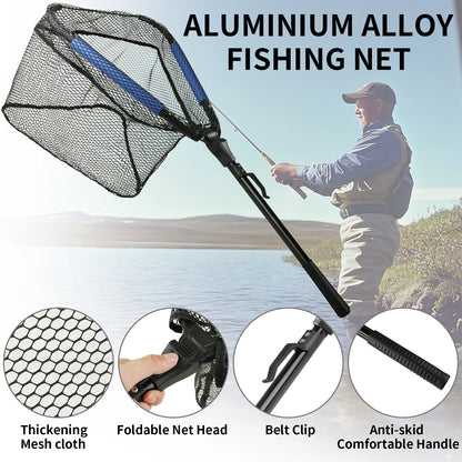 Aluminum Telescoping Landing Net (55-190cm)