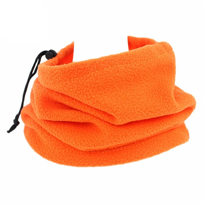 Polar Fleece Neck Tube Scarf Winter Ear Warmer Fishing Skating Running Sport Scarf Adjustable Neck Collar Neckerchief Cycling He