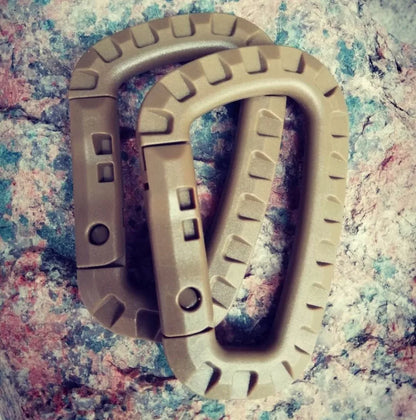 5pcs Tac Link Molle Belt D Buckle Clip ITW Keychain Outdoor Backpack Carabiner Hook Camping Climbing Equipment EDC Multi Tool
