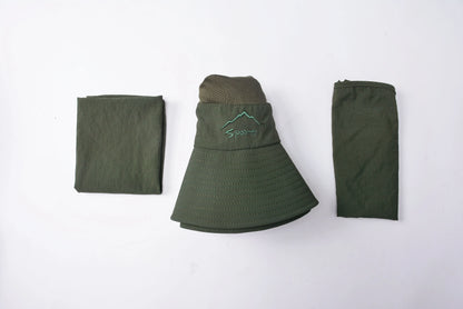 Breathable Fishing Sun Hat with Face Cover
