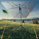 Camping Foldable Portable Sun Shelter Quick Setup Beach Picnic Sun Protection Shelters Waterproof Adjustable Camping Supplies