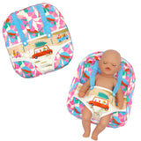New Carrier Backpack For 12/14/16/18 Inch Born Baby Doll, 30/35/40/25cm Girl Dolls Out Going Holder