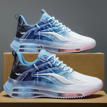 Men’s Basketball Shoes with Air Cushions – Non-Slip, Breathable & Shock-Absorbing Sports Sneakers