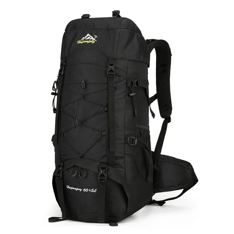 65L Outdoor Mountaineering Backpack – Large Capacity Waterproof Hiking & Camping Travel Bag